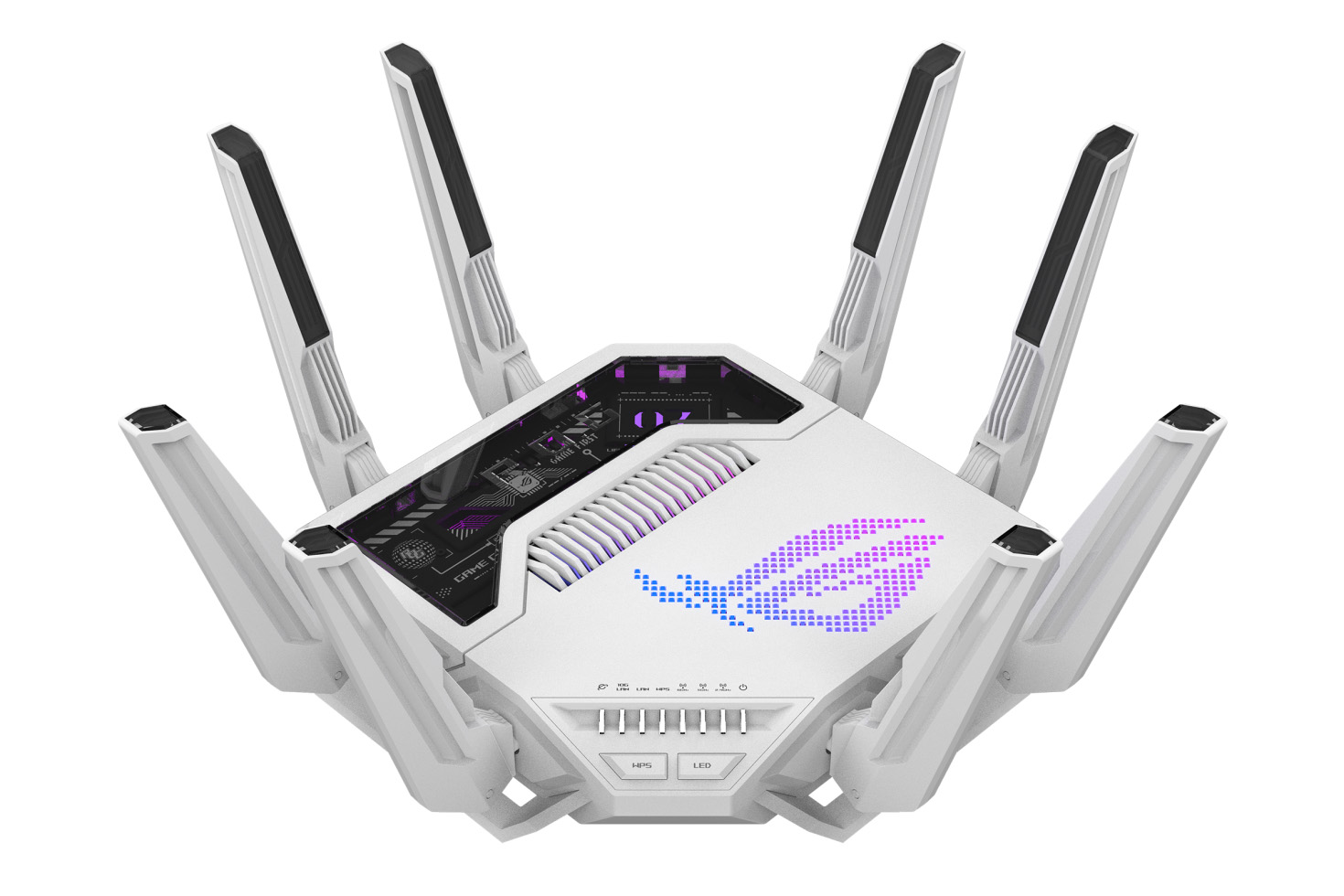 ASUS ゲーミングルーター RT-BE57 天選姫 海外限定 AIチップ搭載のゲーミングWi-Fi 7ルーター「ROG Rapture GT-BE19000AI
