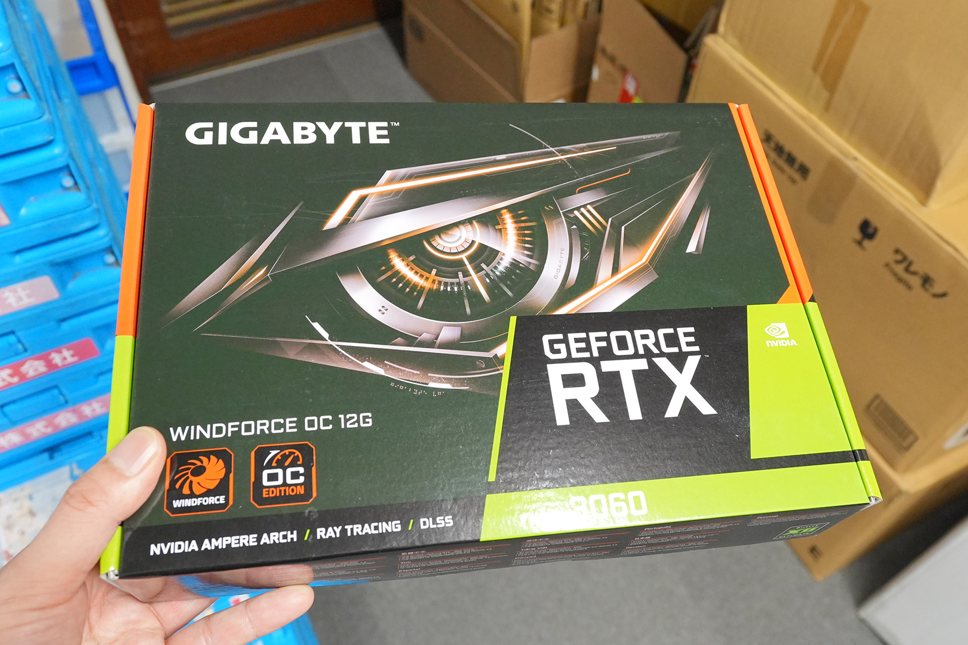 再生産か？GIGABYTEのGeForce RTX 3060 12GBが久々に入荷、価格は