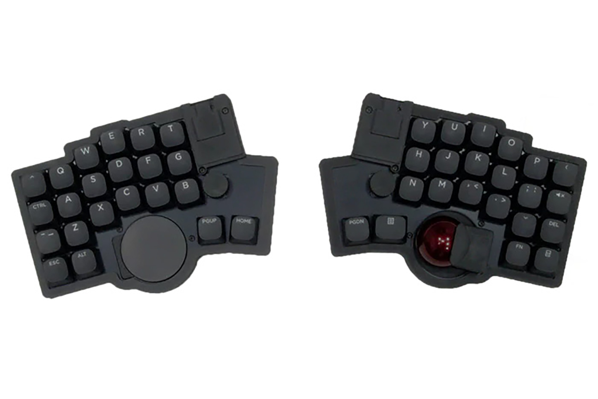 モジュール交換式の完全無線キーボード組み立てキット「双掌」が入荷