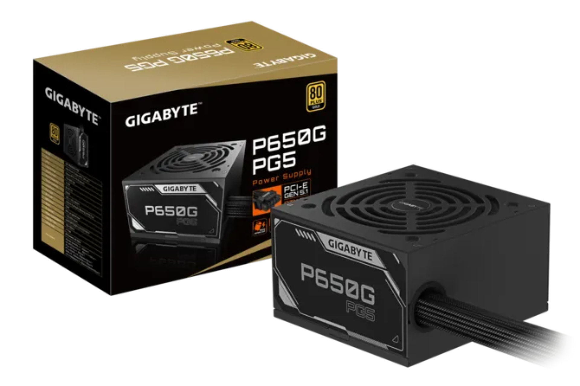 GIGABYTEのATX電源「P650G PCIE 5.1」「P550B」が登場 - AKIBA PC Hotline!