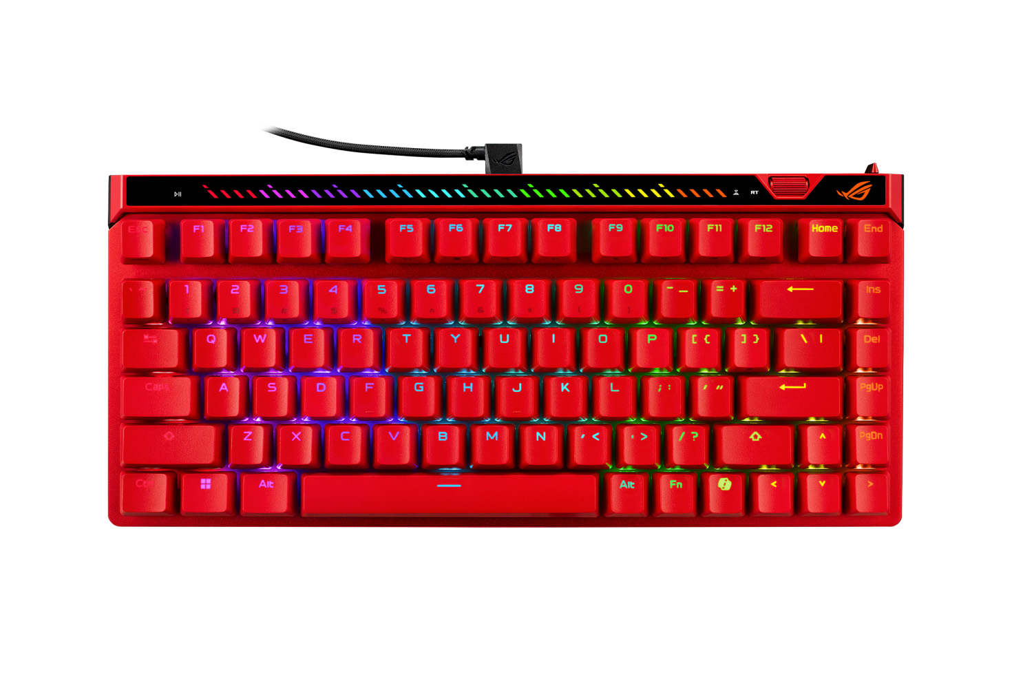 希少♦︎キープキャスト限定♦︎RAID JAPAN ダッチ　リミテッドカラー ASUSのラピトリ対応75%キーボード「ROG Falchion Ace 75 HE」に新色