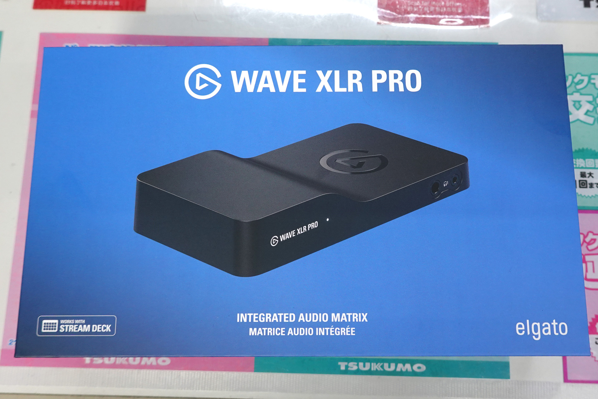 2マイクアンプ搭載の配信向けUSBオーディオミキサー「Elgato Wave XLR