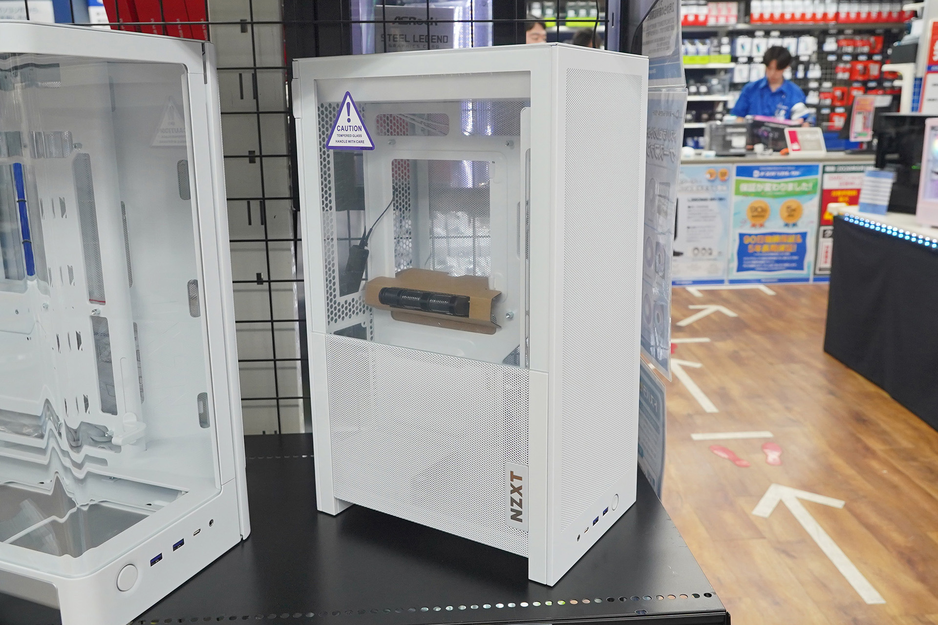 NZXTのMini-ITXミニタワーケース「H2 Flow」に白色モデル、大型ビデオ