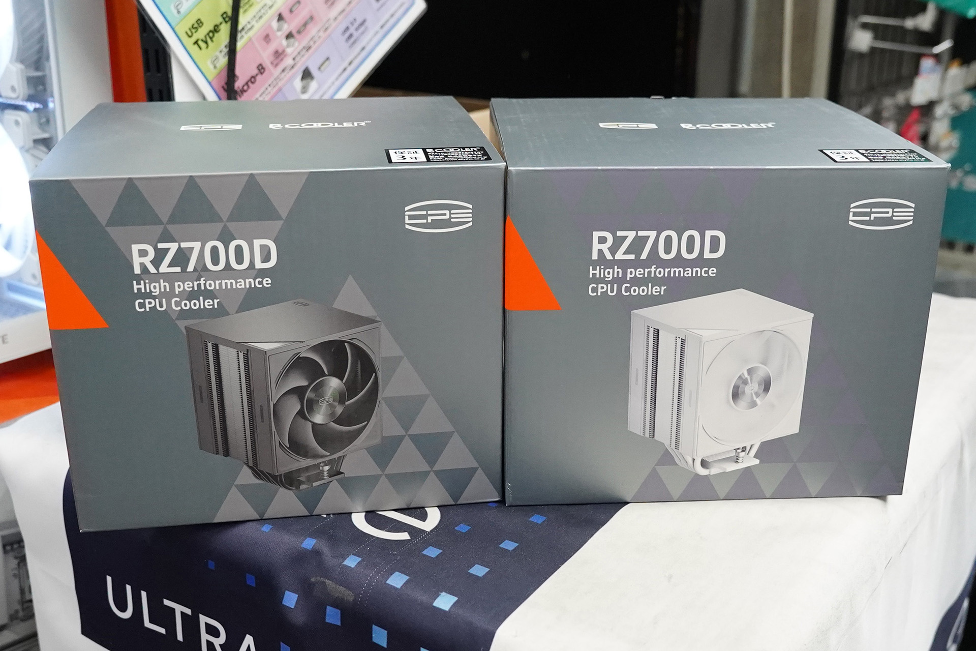Ryuuさま 専用 2 2種類の120mmファンを搭載したCPSのサイドフロー型CPUクーラー「RZ700D