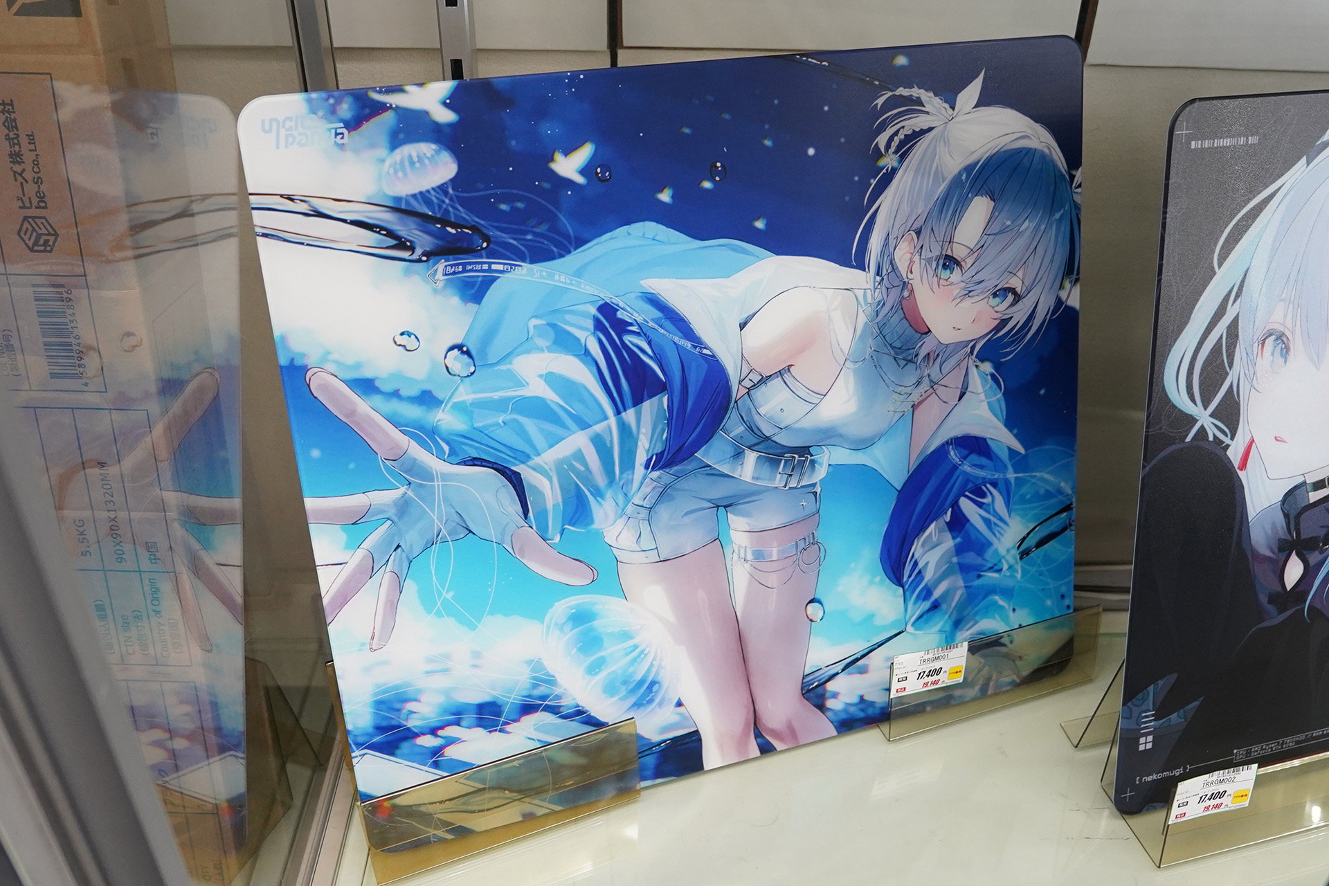 【美品】麦とろろ 第二弾ガラスマウスパッド 猫麦とろろ×Uncle Pandaコラボのガラスマウスパッドが店頭入荷 - AKIBA