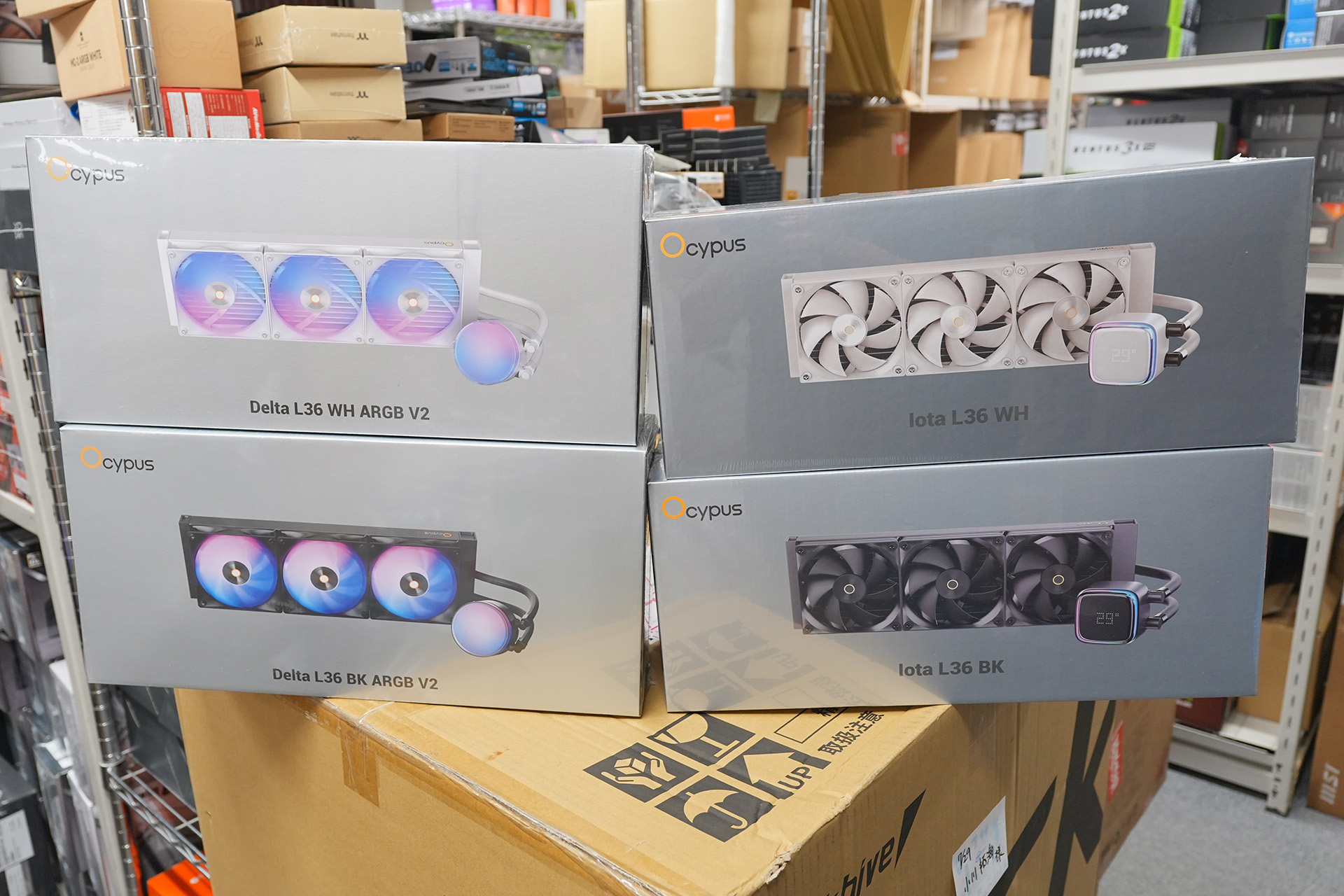 Ocypusの水冷クーラー「Iota L36」「Delta L36 ARGB V2」が登場、価格