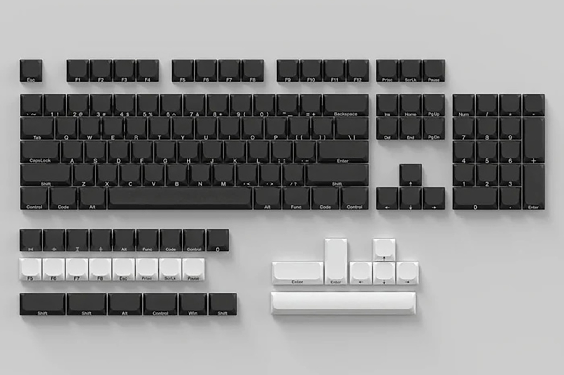 側面印字のロープロキーキャップ「Chosfox MX Side Print Low Profile