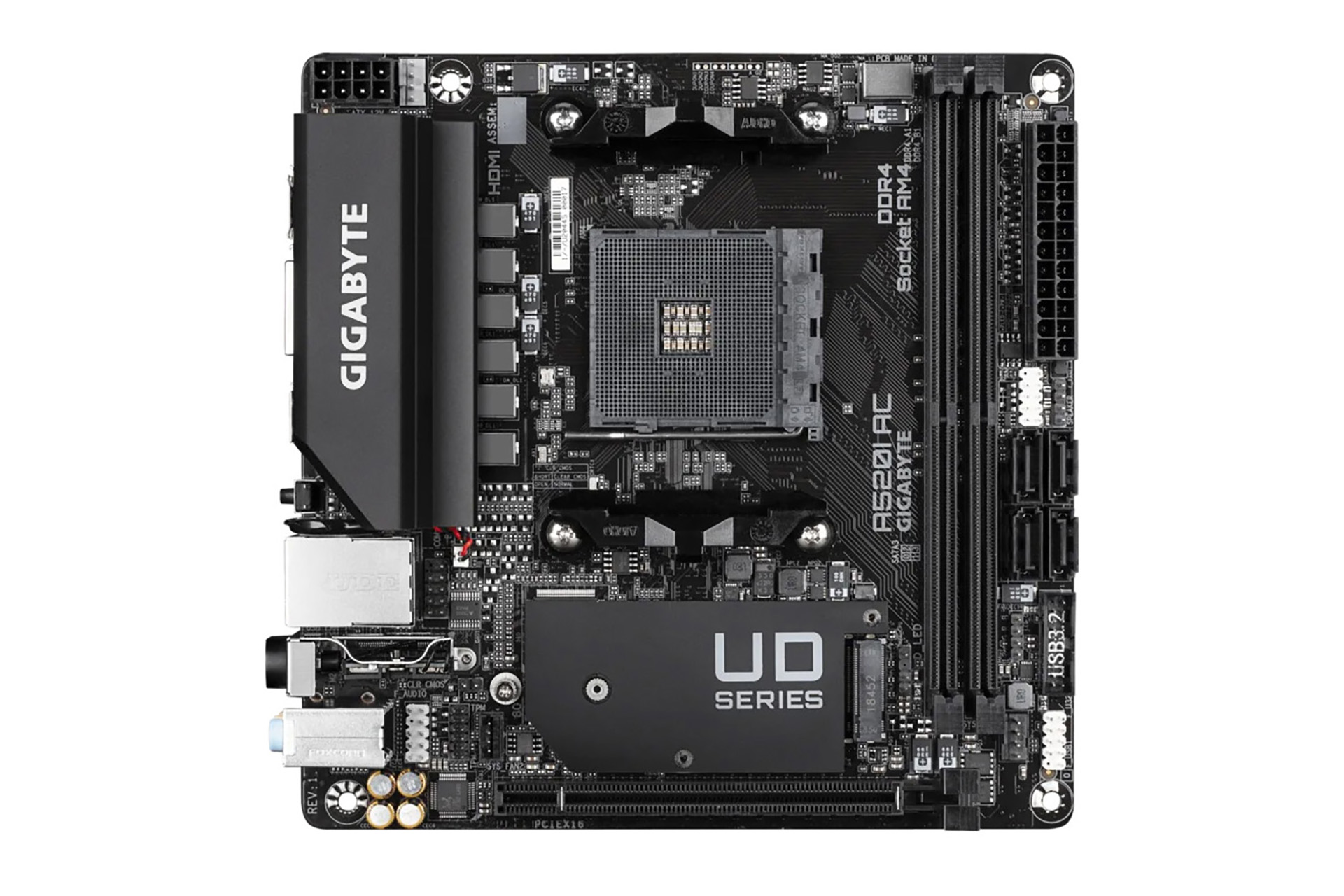 GIGABYTE A520I AC マザーボード 本体 a2.jpg