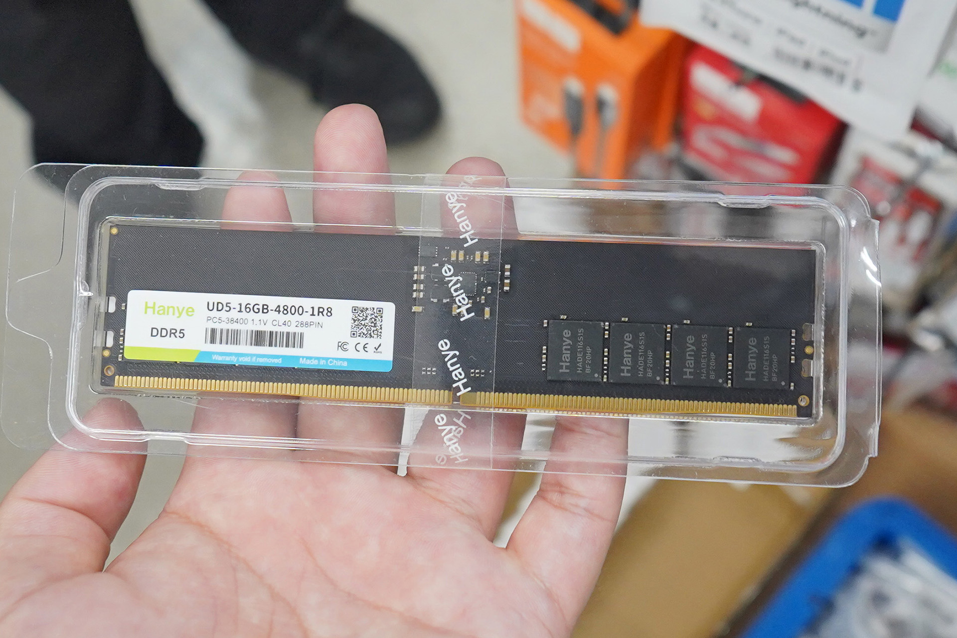 HanyeのDDR5-4800対応メモリが入荷、16GB×1枚で29,900円 - AKIBA PC