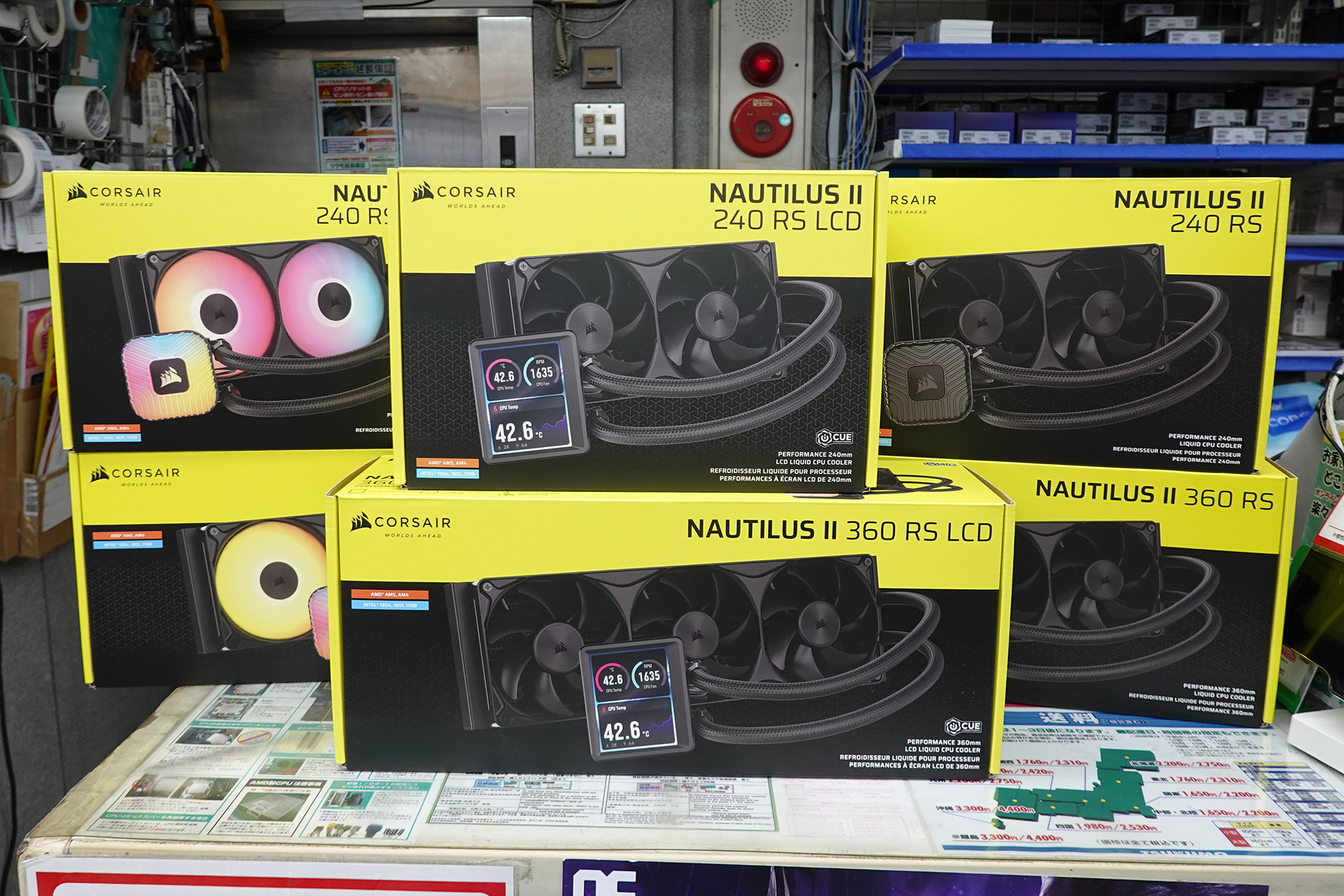 CORSAIRの水冷CPUクーラー「NAUTILUS II RS」が22日発売、計10製品 - AKIBA PC Hotline!