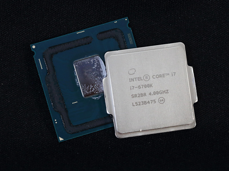 Intel Core i7-6700k 殻割り済