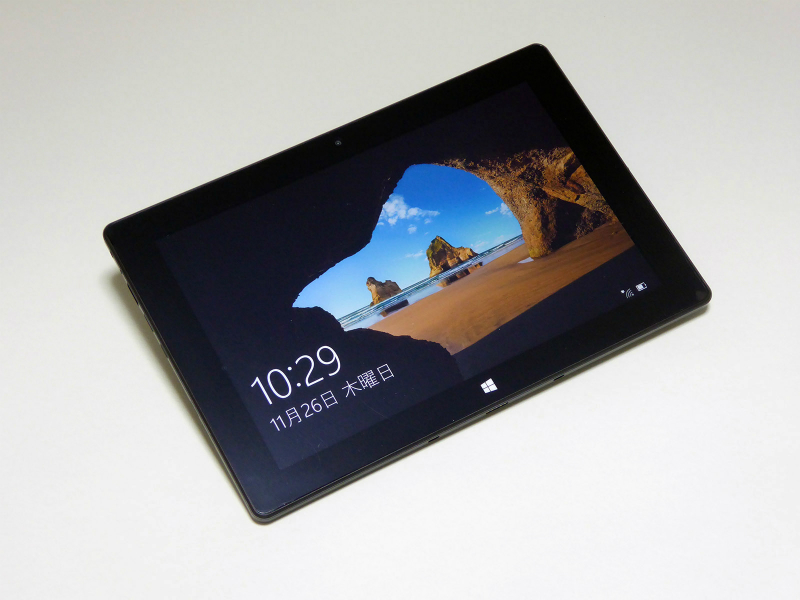 背面タッチパッドがあるWindowsタブレット」を試してみた ～細部操作は 