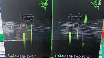 密閉型ヘッドセットが辛くなるゲーマーの夏 Razerの Hammerhead Pro V2 が人気に 取材中に見つけた なもの Akiba Pc Hotline