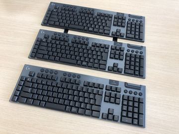 ロジクールの薄型メカニカルキーボード「G913」「G813」が発売、高速な