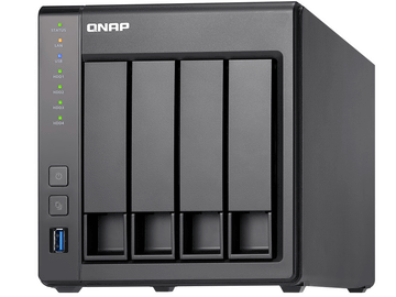 10 Gigabit Ethernet対応で実売54,800円、QNAP製NASキット「TS-431X 