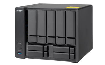 10GbE対応の9ベイNASがQNAPから、SSD専用ベイを4基搭載 - AKIBA PC