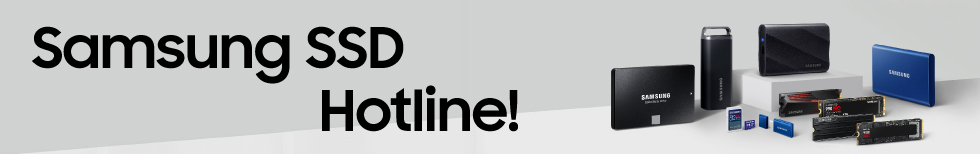 Samsung SSD Hotline!