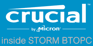crucial by MICRON inside STORM BTOPC